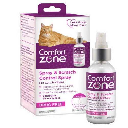 Comfort Zone Cat Calming Spray, 2 Oz