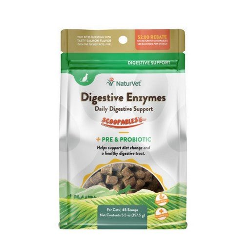 Products NaturVet Digestive Enzymes for Cats 5.5 Oz