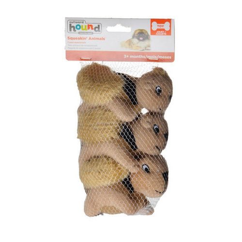 Pet products on sale Plush Squeakin' Squirrels - 3 Pack