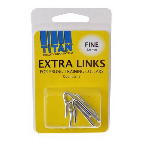 Pet products on sale Titan Extra Links for Prong Collars - 3 Count