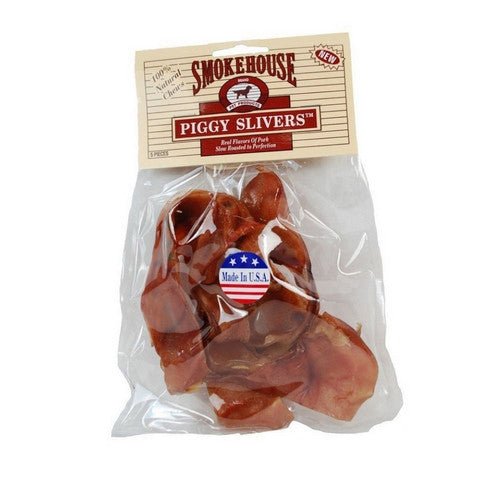 Products Smokehouse USA Made Piggy Slivers Dog Chew