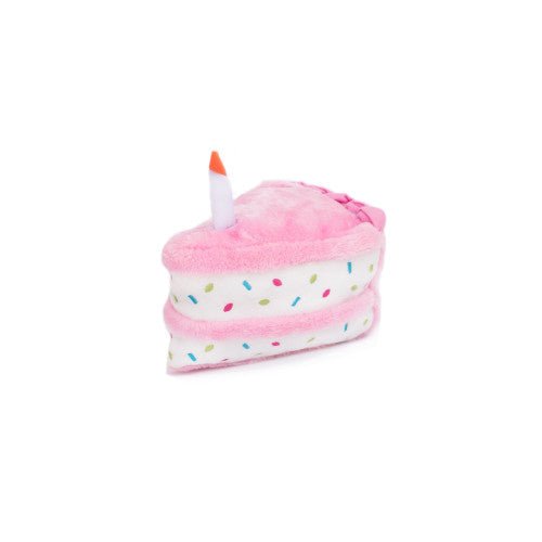ZippyPaws Birthday Cake Dog Toy, Medium